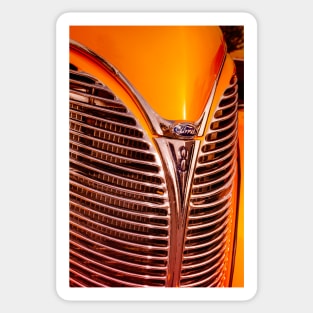 1938 Ford V8 Grill 4 Sticker